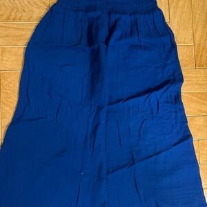 Neat Old Navy Vibrant Blue Maxi Skirt sz xs